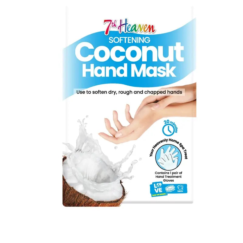 MASCARILLA MANOS HIDRATANTES COCONUT 7TH HEAVEN