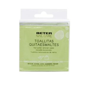 TOALLITA QUITAESMALTES  BETER 10 TOALLITAS