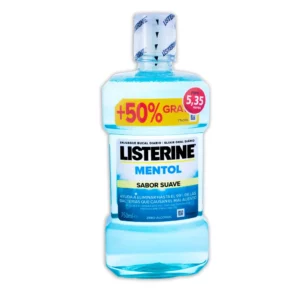 LISTERINE MENTOL SUAVE 750ML