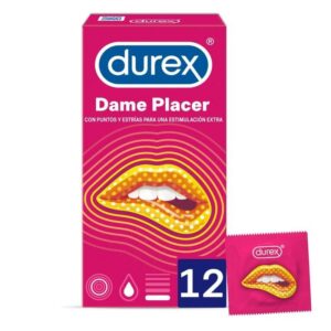 DUREX DAME PLACER PRESERVATIVOS 12 U