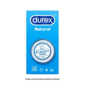 DUREX NATURAL PLUS PRESERVATIVOS 12 U
