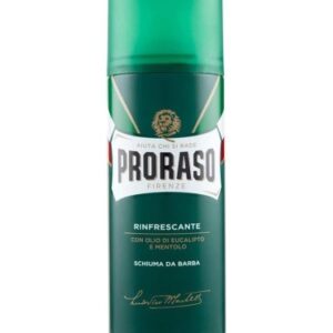 ESPUMA DE AFEITAR PRORASO LINEA VERDE EUCALIPTO Y MENTOL 100 ML