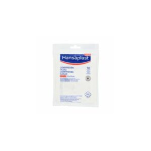 HANSAPLAST GASA ESTERIL TEJIDO SIN TEJER 10 UNIDADES 7,5 CM