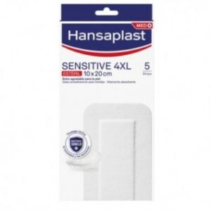 HANSAPLAST SENSITIVE 4XL APOSITO ESTERIL 5 UNIDADES 20 CM X