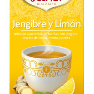 YOGI TEA JENGIBRE Y LIMON 17 BOLSITAS DE INFUSION