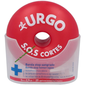 URGO SOS CORTES BANDA AUTOADHESIVA RECORTABLE
