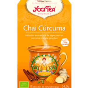 YOGI TEA CHAI CURCUMA 17 BOLSITAS INFUSION