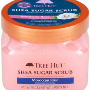 EXFOLIANTE AZUCAR ROSA DE MARRUECOS TREE HUT 510 G
