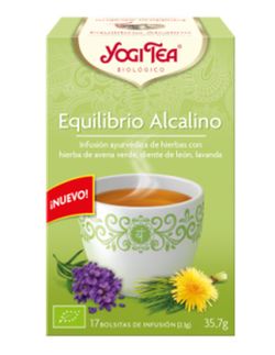 YOGI TEA EQUILIBRIO ALCALINO 17 BOLSITAS INFUSION
