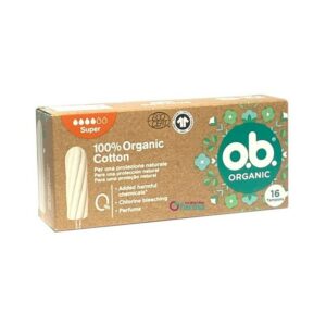 OB TAMPONES ORGANICOS SUPER 16 UNIDADES