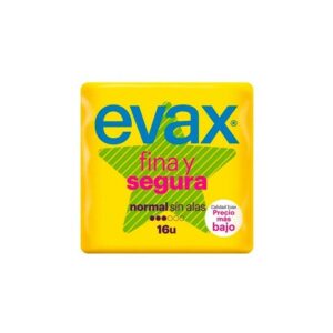 COMPRESAS EVAX FINA Y SEGURA NORMAL 16 U
