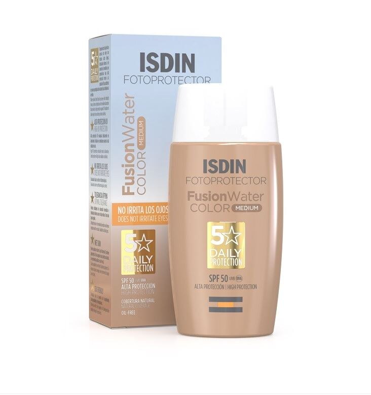 FOTOPROT ISDIN SPF50+ FUSION WATER 50 ML COLOR MEDIO