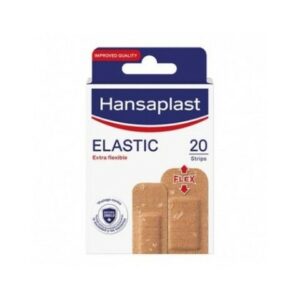 HANSAPLAST ELASTIC APOSITO ADHESIVO 2 TAMAÑOS 20 STRIPS
