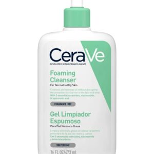 CERAVE GEL LIMPIADOR CREAM TO FOAM 1 ENVASE 473 ML