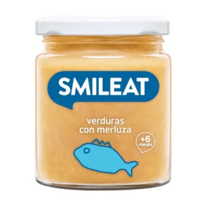 SMILEAT  1 TARRITO 230 g SABOR VERDURA CON MERLUZA