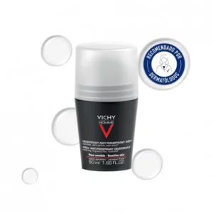 VICHY HOMME DESODORANTE ANTITRANSPARENTE ROLL 72H