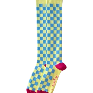 MALY CUADRADOS AMARILLO Y AZUL TALLA 36-39