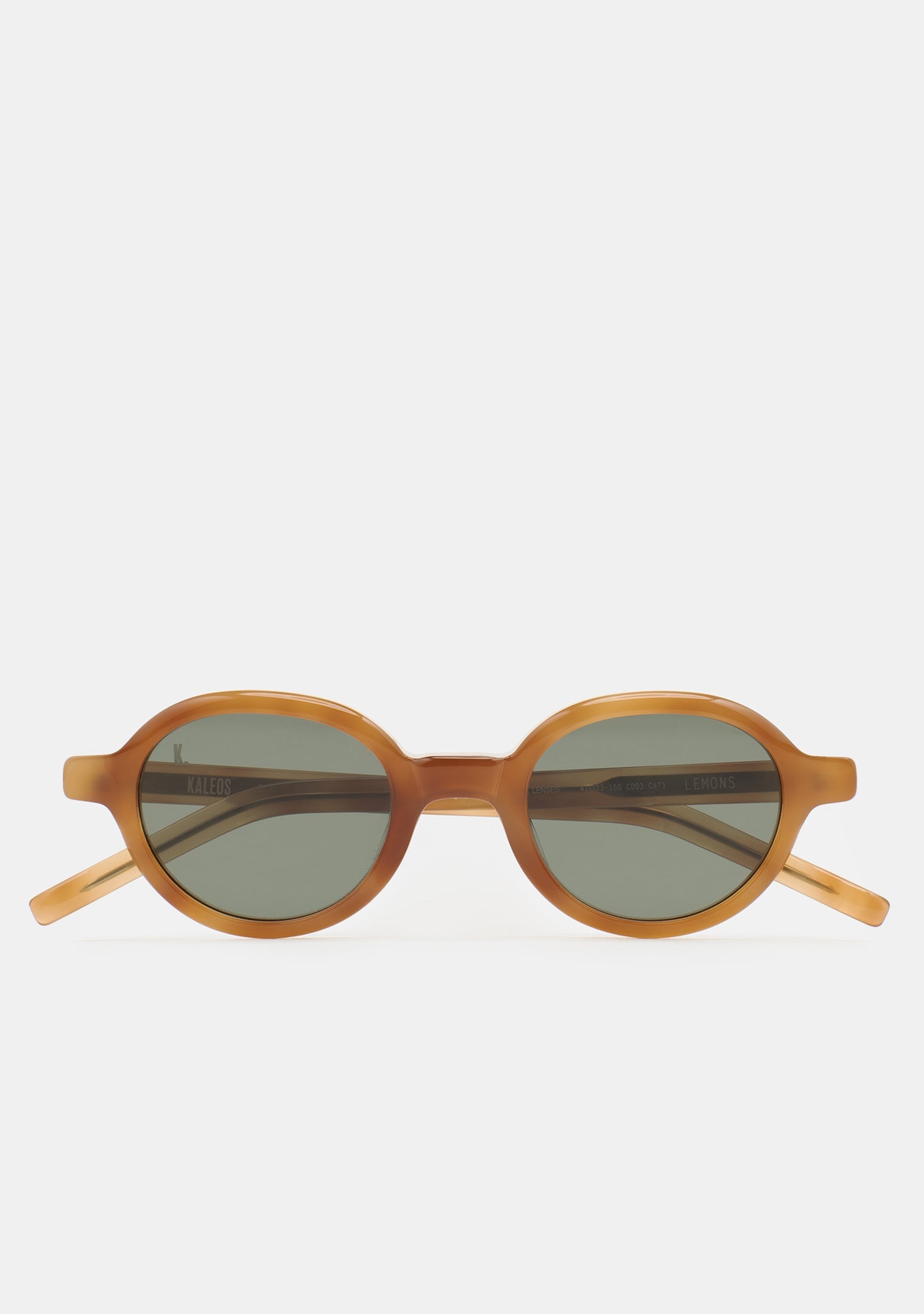 Gafas de Sol Kaleos Lemons Amber Havana Mineral