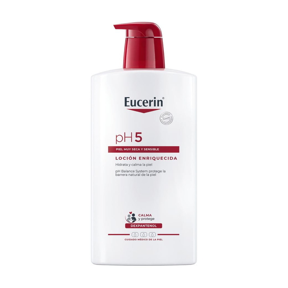 Eucerin pH5 Loción Enriquecida Piel Seca y Sensible 1 L