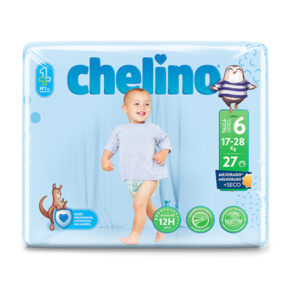 Chelino Fashion & Love Pañales Talla 6 (17-28 kg) 27 Unidades