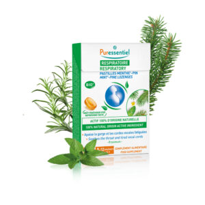 Puressentiel Respiratorio Pastillas Garganta Menta-Pino Sin Azúcar